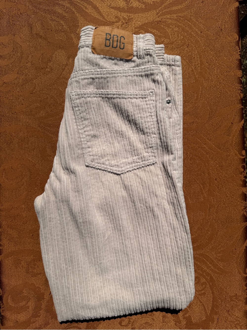 BDG Beige Corduroy Pants